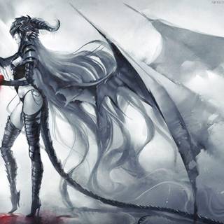 Full HD wallpaper 1920x1080 demon