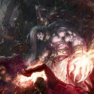 Full HD wallpaper 1920x1080 demon