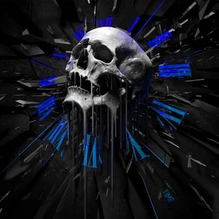 Skull full HD wallpaper
