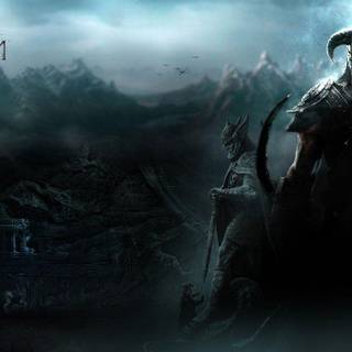 Skyrim dawnguard background for ps3