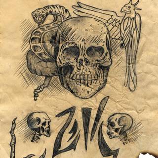 Necronomicon pages wallpaper