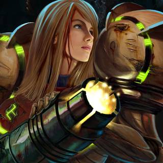Samus Aran HD wallpaper