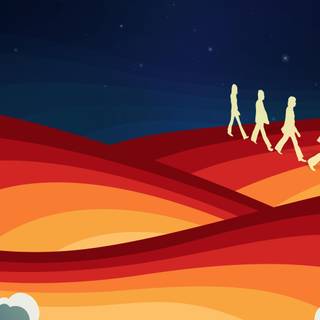 Wallpaper the beatles