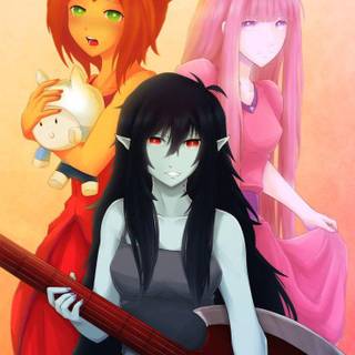 Adventure time finn anime wallpaper