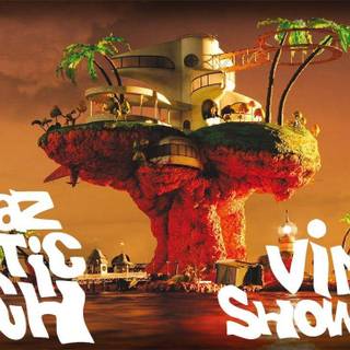 Gorillaz wallpaper plastic beach