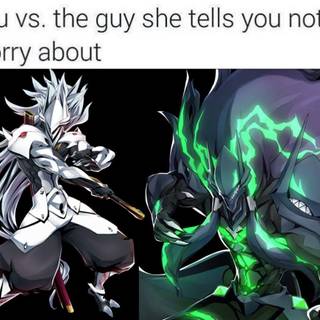 Blazblue hakumen wallpaper