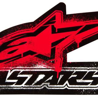 Alpinestar logo wallpaper 3d