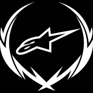 Alpinestar logo wallpaper 3d