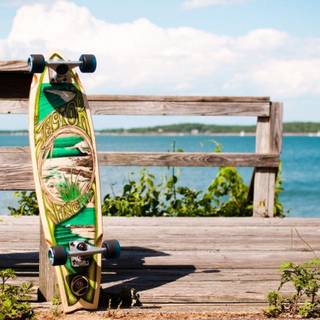 Surf longboard wallpaper HD
