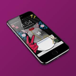 Funky freeaky mobile wallpaper