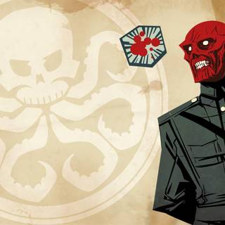 Red Skull wallpaper