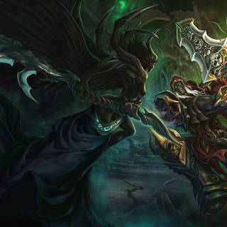 Epic video game wallpaper