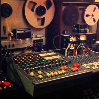 Home studio wallpaper