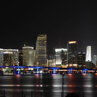 Miami skyline HD wallpaper