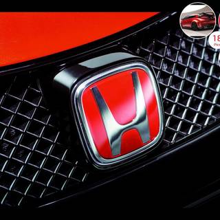Red honda emblem wallpaper