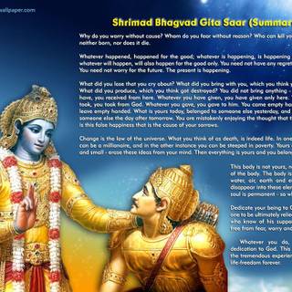 Bhagavad Gita wallpaper
