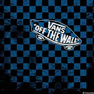 Vans wallpaper blue