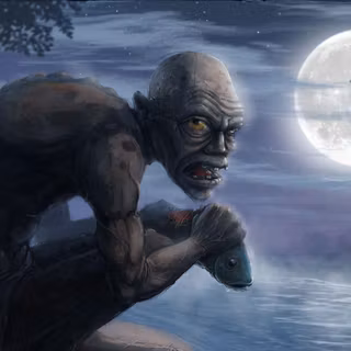 Smeagol HD wallpaper