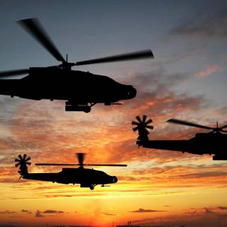 Helicopters wallpaper