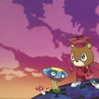 Kanye west 808s & heartbreak background