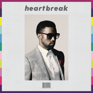 Kanye west 808s & heartbreak background