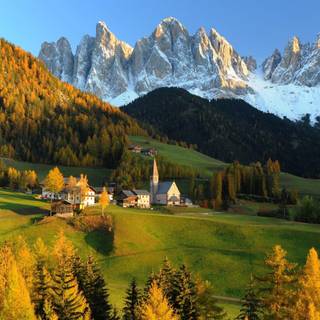 Swiss landscape wallpaper