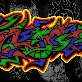 Foto wallpaper gambar grafiti