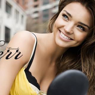 Miranda kerr beautiful wallpaper