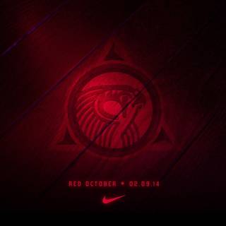 Wallpaper nike red