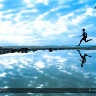 Nike running wallpaper