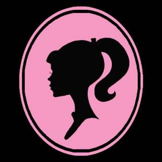 Wallpaper barbie pink