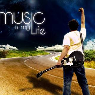 Music is my life wallpaper