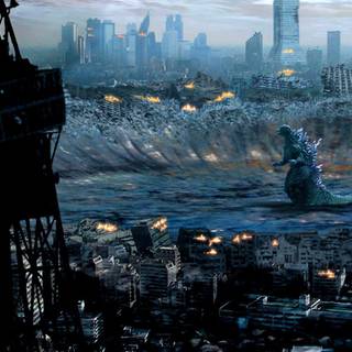 Free Godzilla wallpaper