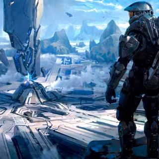 HD wallpaper of halo spartans