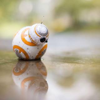 Star wars reflection background