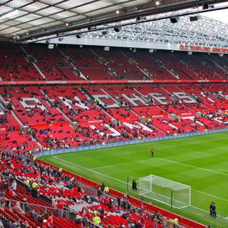 FOOTBALL STADIUM OLD TRAFFORD HD WALLPAPER