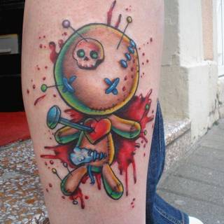 Voodoo tattoo wallpaper background free