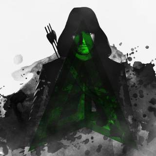 The green arrow wallpaper