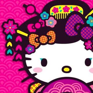 Hello kitty wallpaper autumn