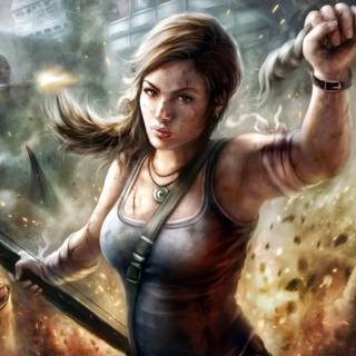 Lara croft HD wallpaper