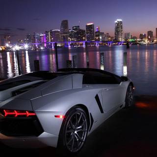 Lamborghini aventador HD wallpaper 1080p