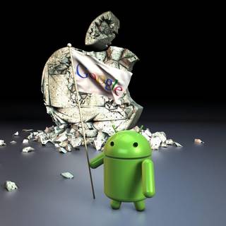 Apple vs android backgrounds
