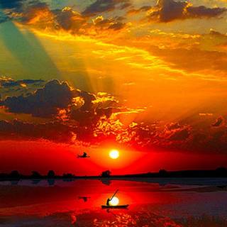 Sunset HD wallpaper 1080p