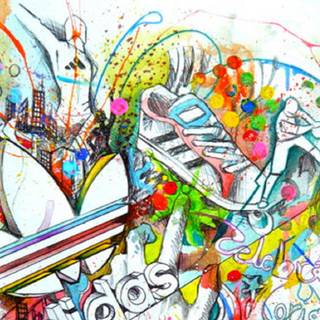 Adidas logo wallpaper HD