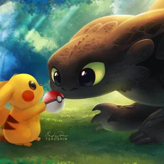 Cute baby pikachu wallpaper