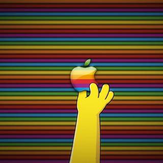 Retro Apple wallpaper