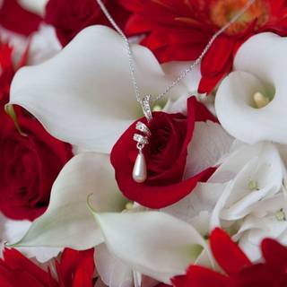 Heart rose wallpaper