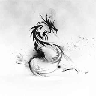 Dark dragon wallpaper widescreen