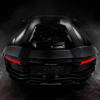 Black Lamborghini wallpaper
