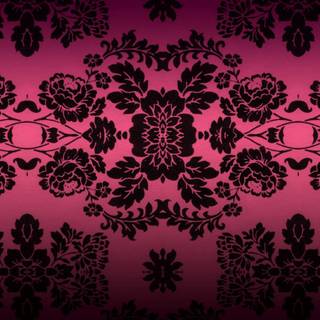 Wallpaper 3D black pink